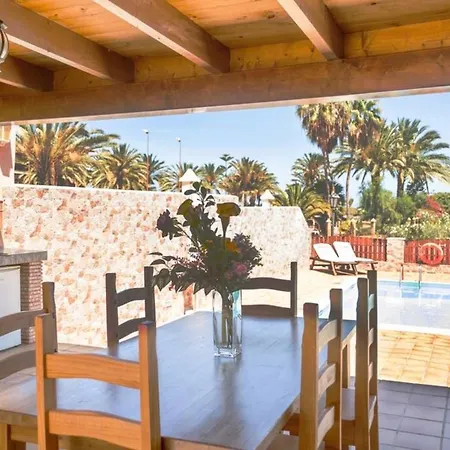 Vergel With Jacuzzi, Large Private Pool, Sauna&bbq By Amazzzing Travel * Caleta De Fuste